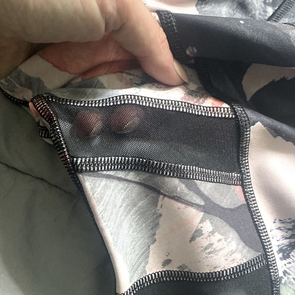 Smal Nina B. Roze multi-color legging | full length - Picture 3 of 4